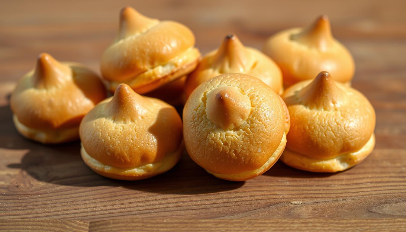 Choux craquelins à la vanille