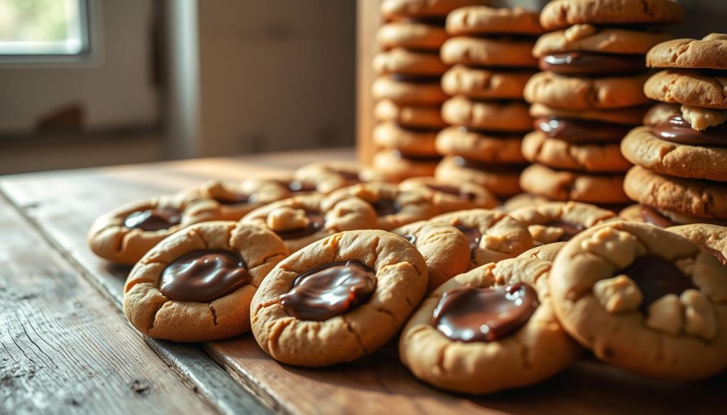 Conservation de cookies au Nutella