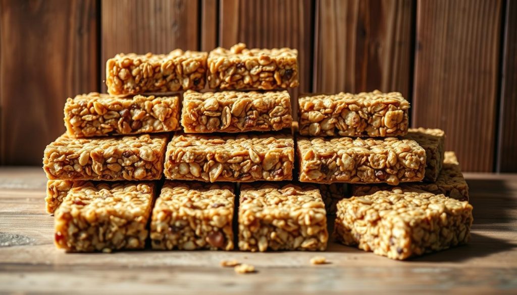 Conservation des barres granola maison
