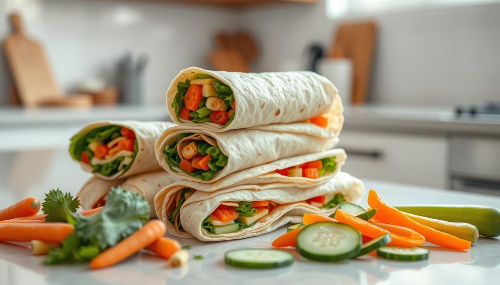 Conservation des wraps cuisine rapide
