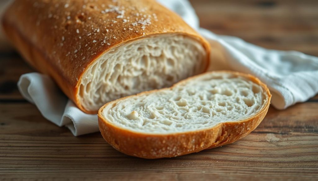 Conservation du pain sans pétrissage