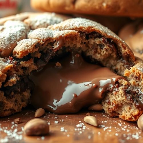Cookies géants au Nutella moelleux