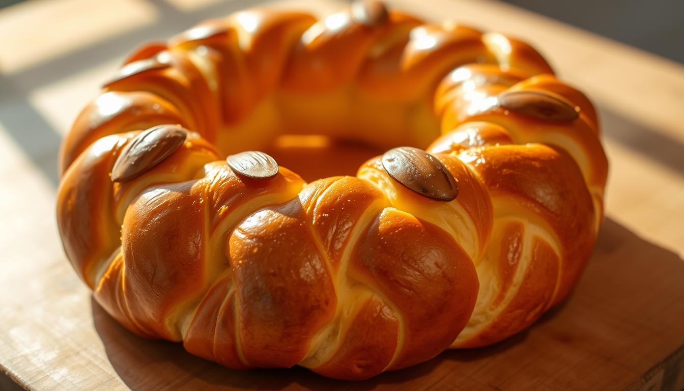 Couronne briochée des rois traditionnelle