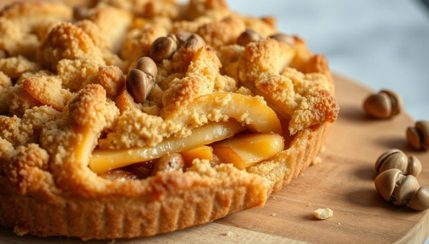 Crumble de pommes et noisettes