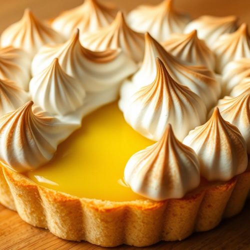 Cuisson tarte au citron meringuée