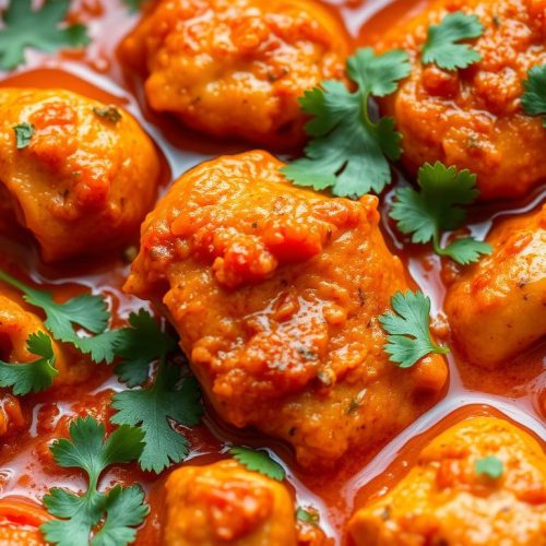 Curry indien au poulet tikka