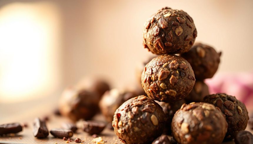Energy balls dattes et cacao cru énergétiques