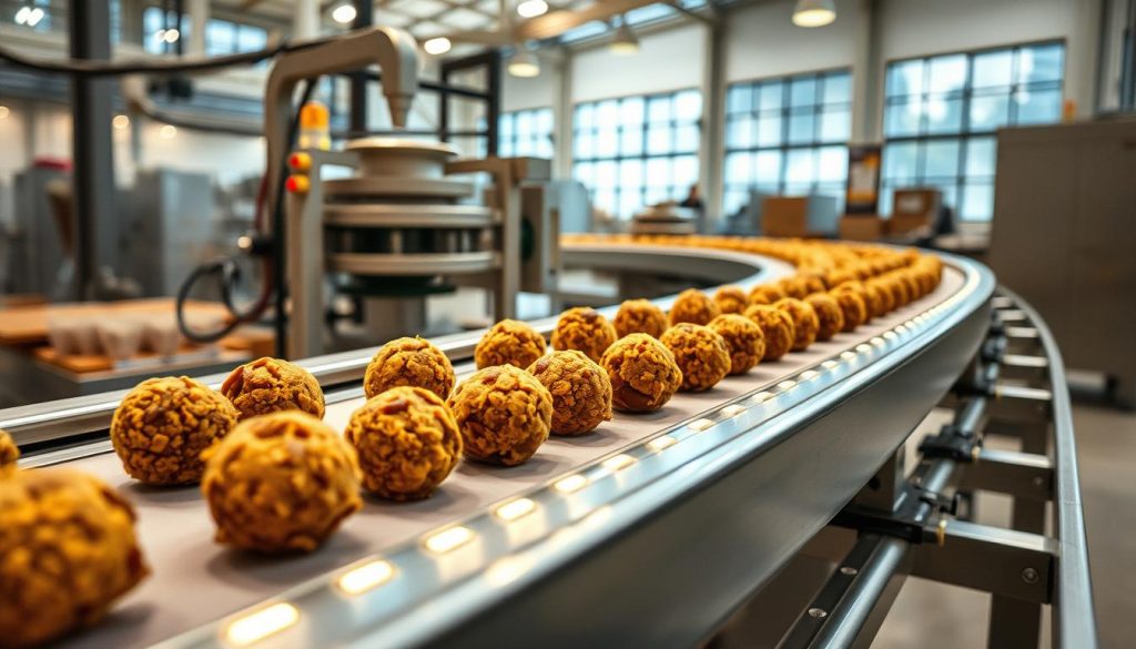 Energy balls production durable