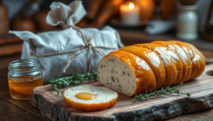 Foie gras maison au torchon préparation