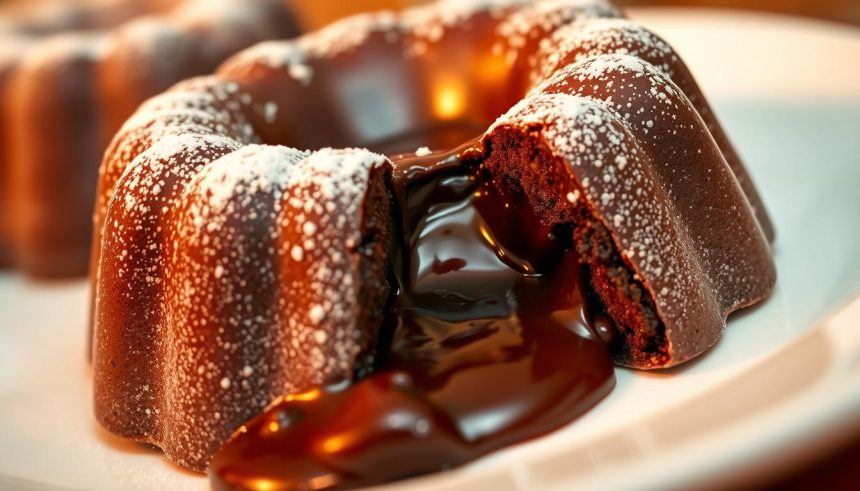 Fondant au chocolat cœur coulant dessert