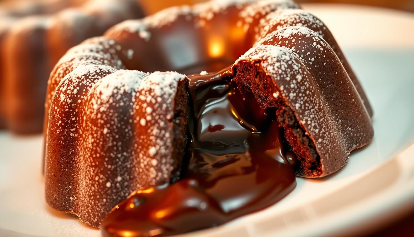 Fondant au chocolat cœur coulant dessert