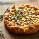 Galette de pois chiches façon falafel