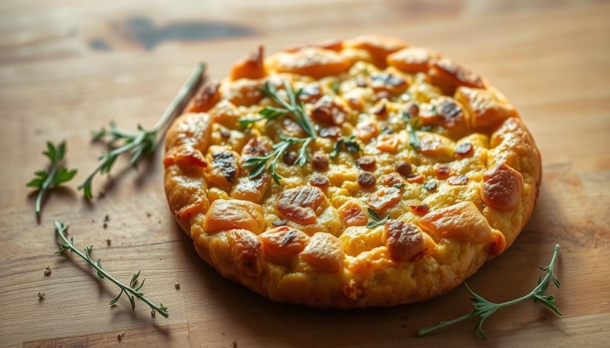 Galette de pois chiches façon falafel