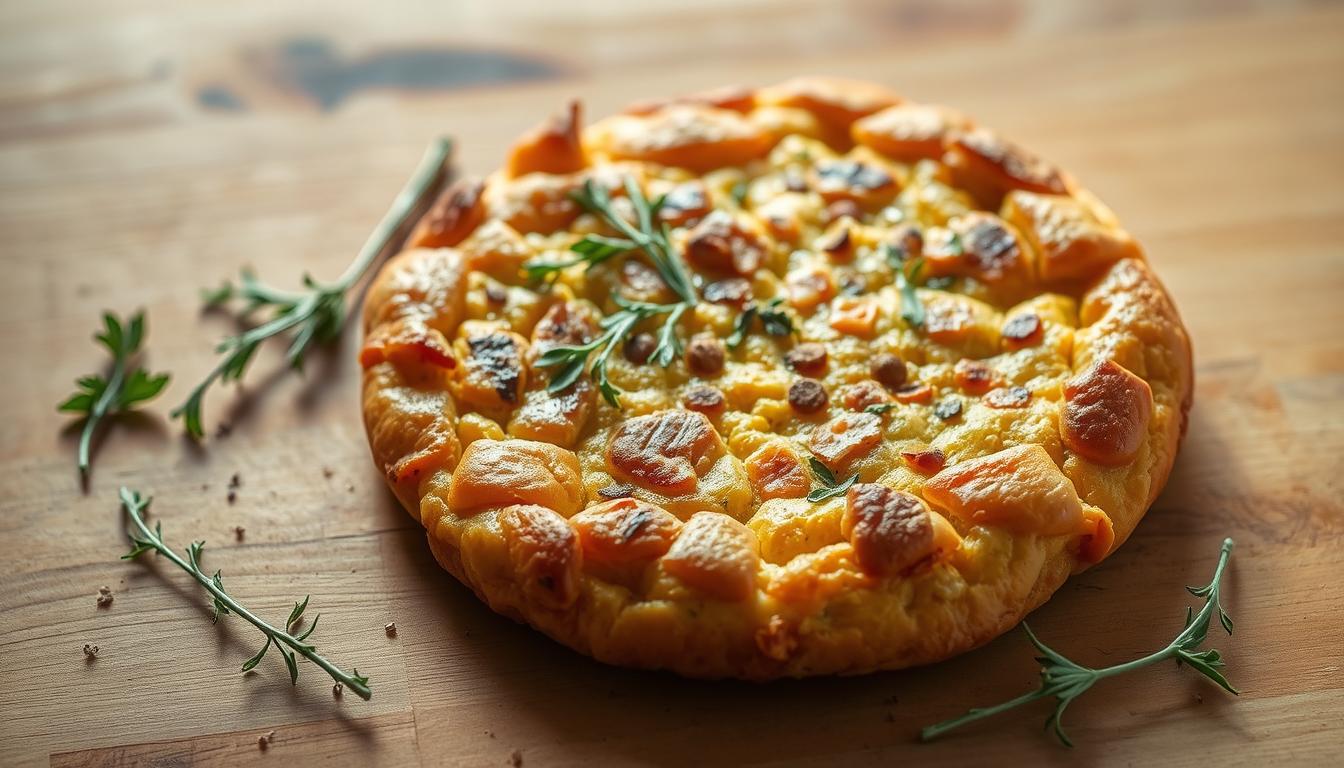 Galette de pois chiches façon falafel