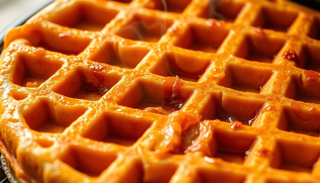 Gaufres dorées à la cuisson parfaite