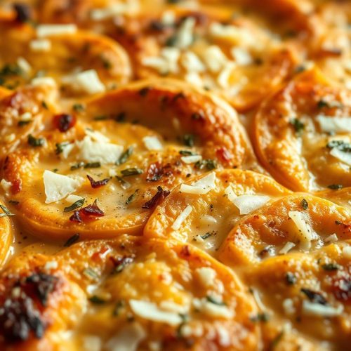 Gratin de courge butternut