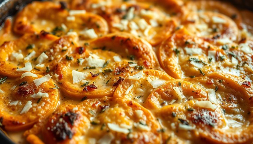 Gratin de courge butternut