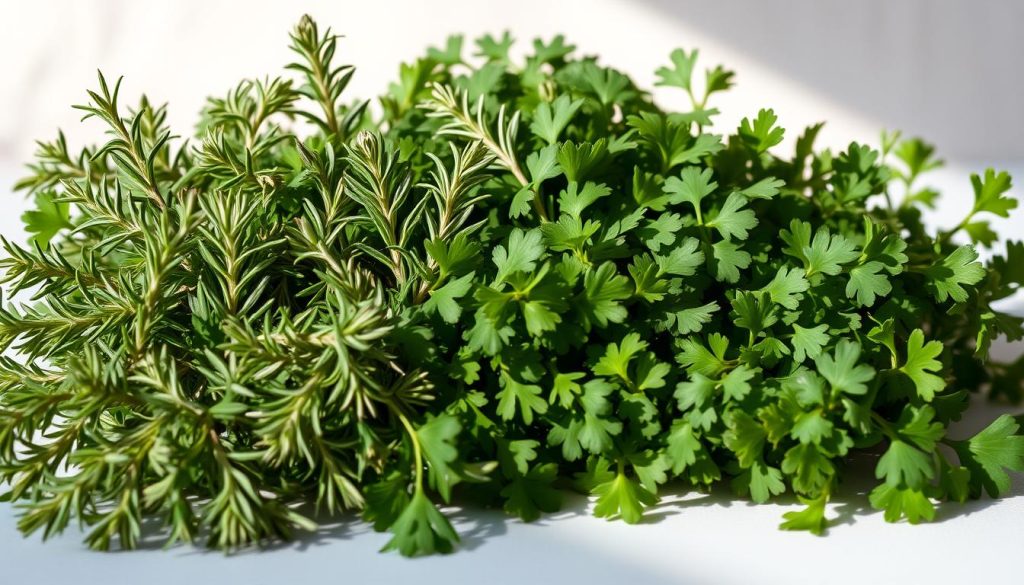Herbes aromatiques pour omelette