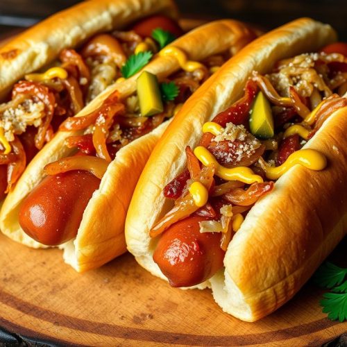 Hot-dogs maison façon NYC