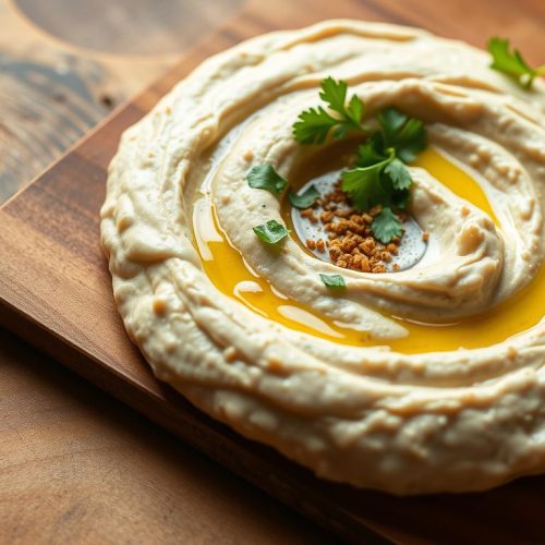 Houmous maison au cumin