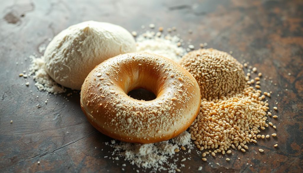 Ingrédients bagel new-yorkais