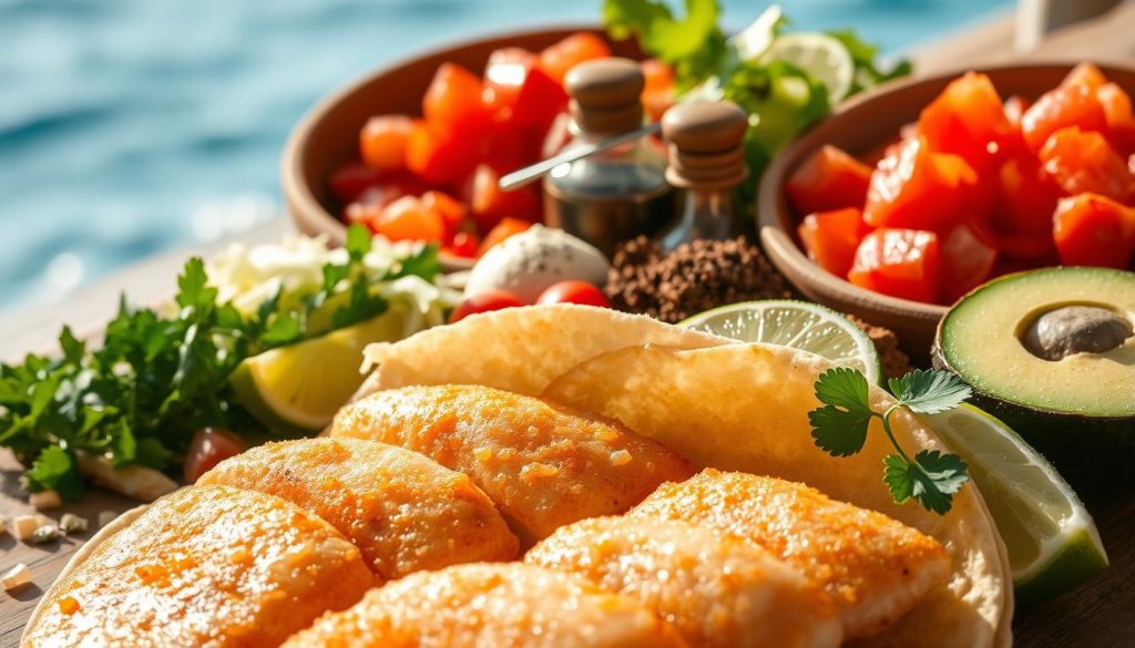 Ingrédients pour tacos de poisson Ingrédients pour tacos de poisson