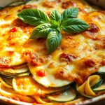 Lasagnes de courgettes sans pâte végétarienne