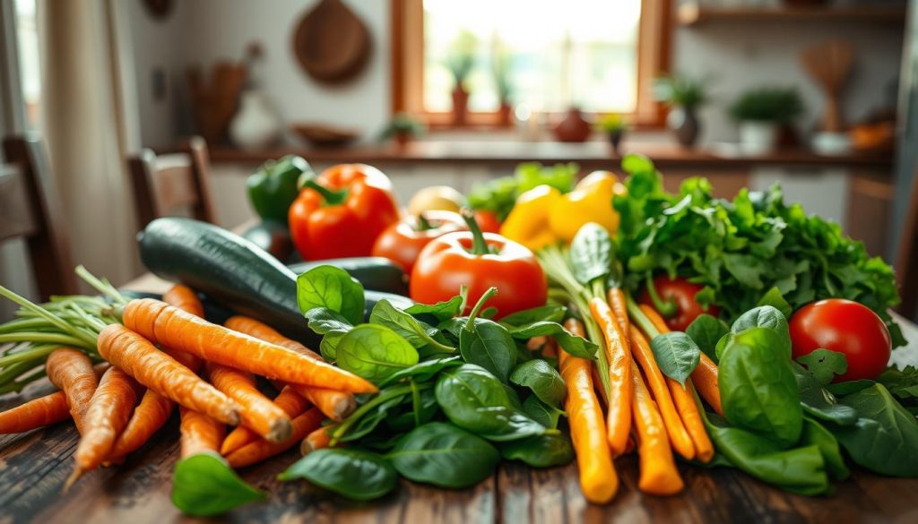 Légumes pour cake salé vegan