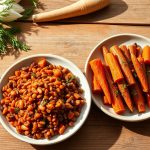 Lentilles corail et carottes au cumin recette végétarienne