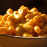 Mac & cheese au cheddar coulant