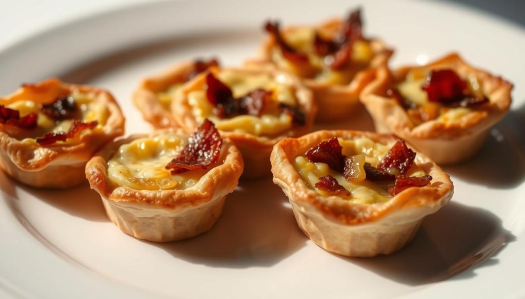 Mini quiche lorraine apéritive