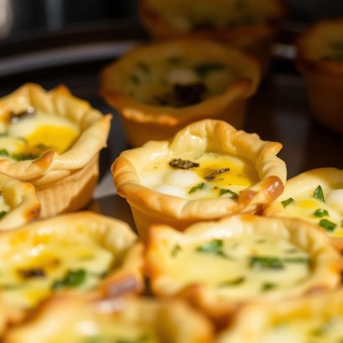 Mini quiches apéritives