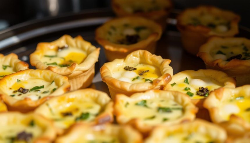 Mini quiches apéritives