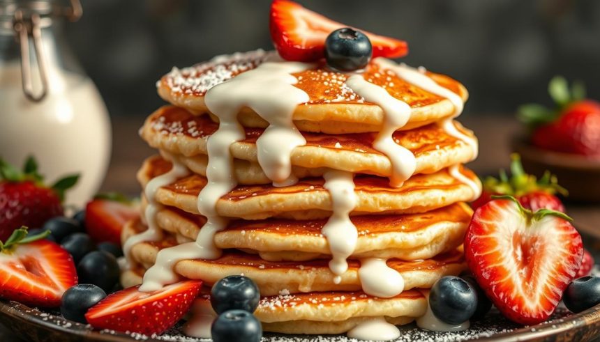 Pancakes fluffy au yaourt grec