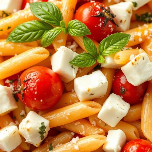 Pâtes à la feta rôtie