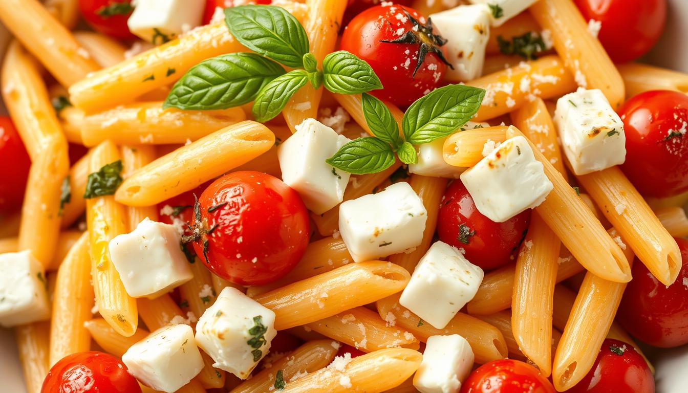 Pâtes à la feta rôtie