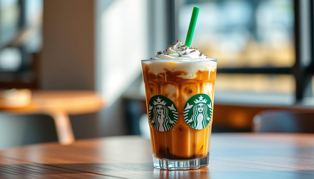 Personnalisation café glacé Starbucks