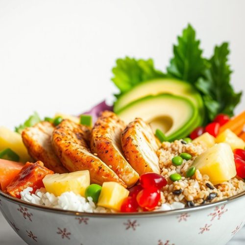 Poke bowl nutrition équilibrée
