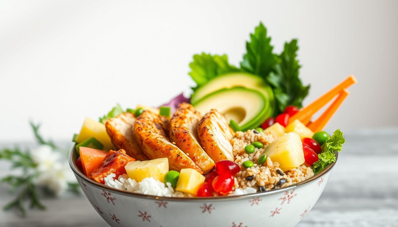Poke bowl nutrition équilibrée