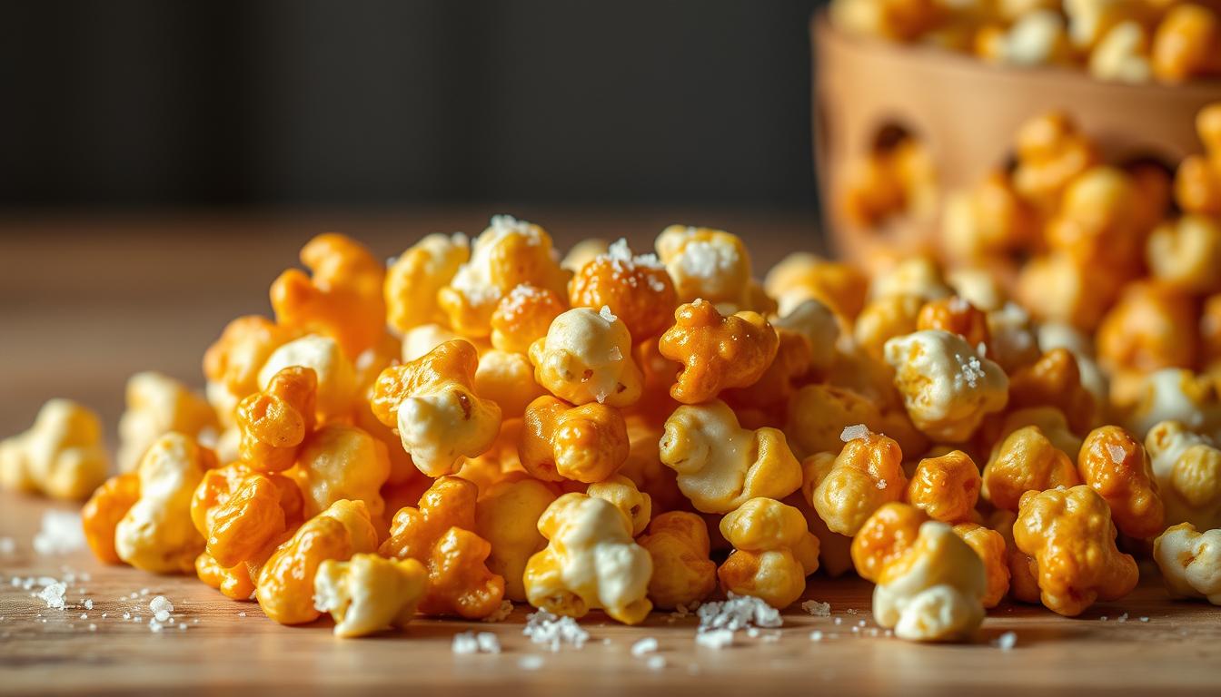 Popcorn caramel beurre salé gourmandise