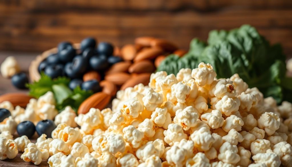 Popcorn nutritionnel bienfaits