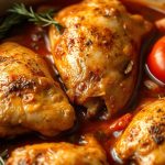 Poulet Basquaise Mijoté traditionnel