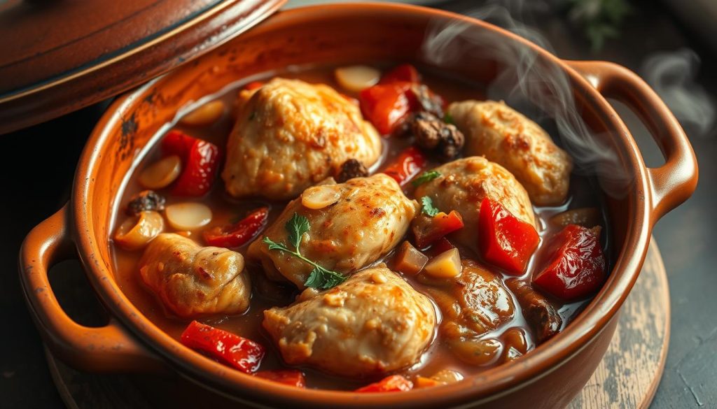 Poulet Basquaise cuisine traditionnelle