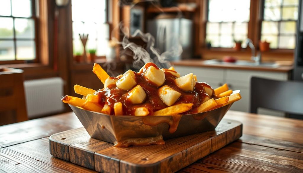 Poutine servie chaude