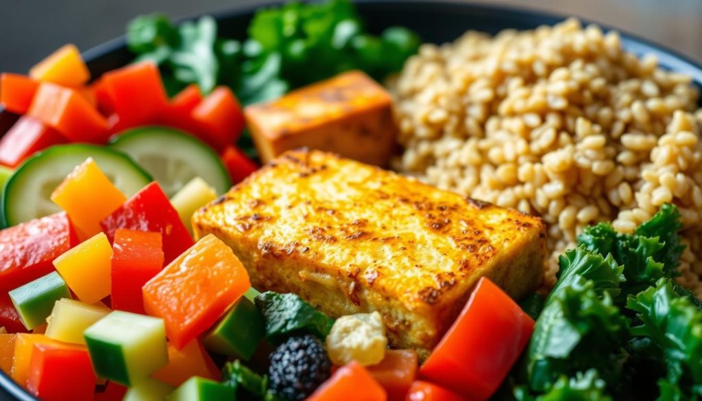 Préparation Buddha Bowl végétalien étape par étape