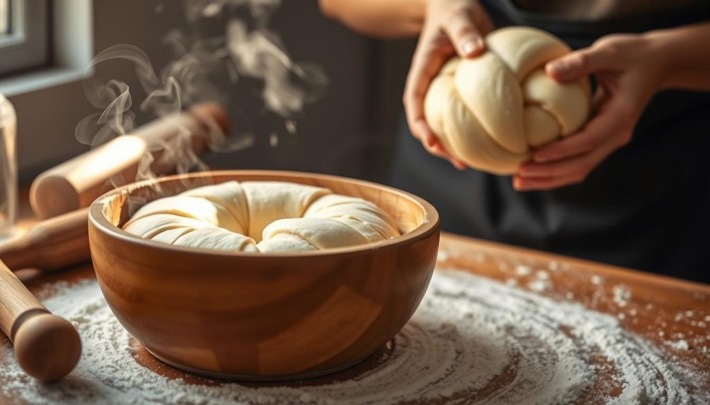 Préparation de brioche moelleuse