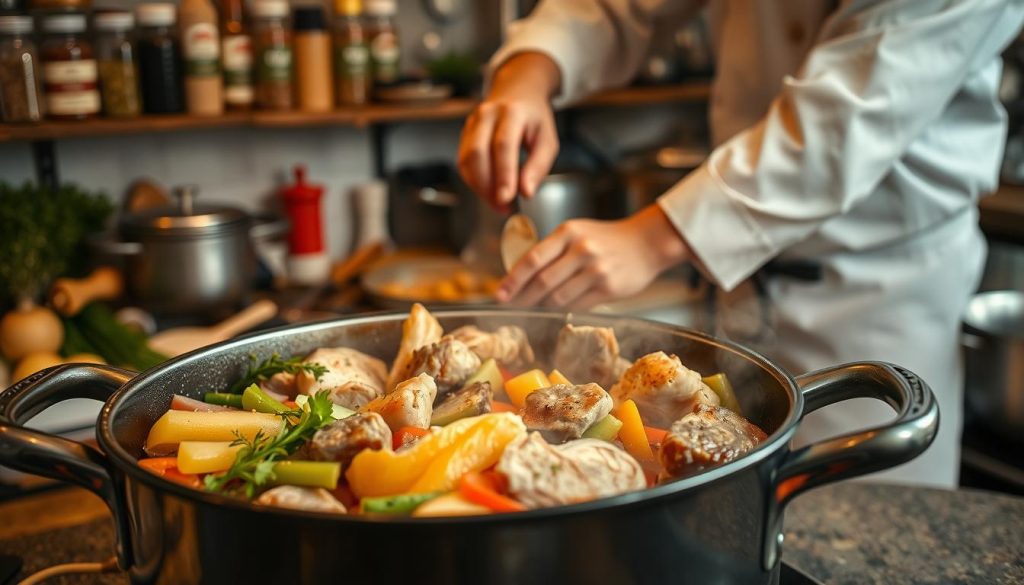 Préparation du pot-au-feu étape par étape