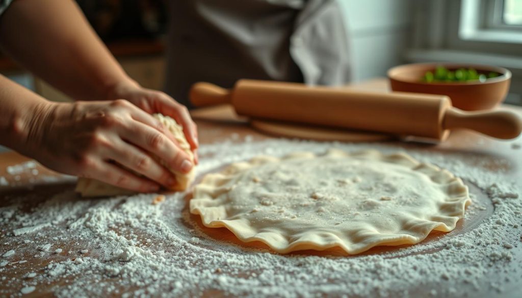 Préparation pâte samosas végétariens Préparation pâte samosas végétariens