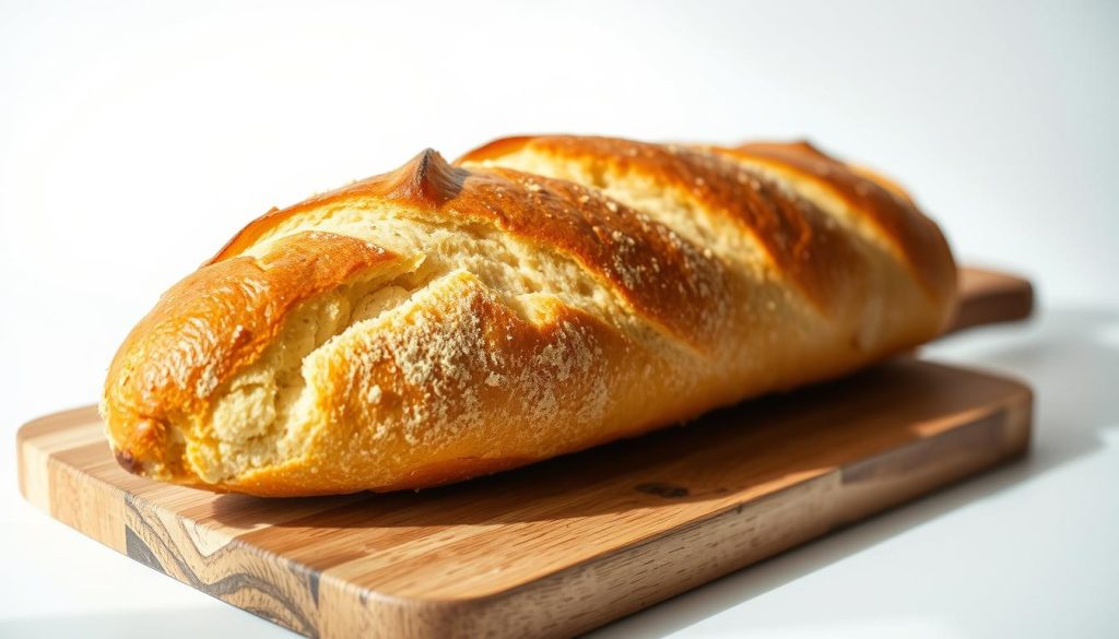 Présentation de baguette artisanale