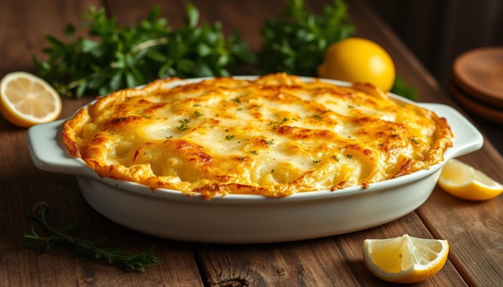 Présentation du gratin de pommes de terre
